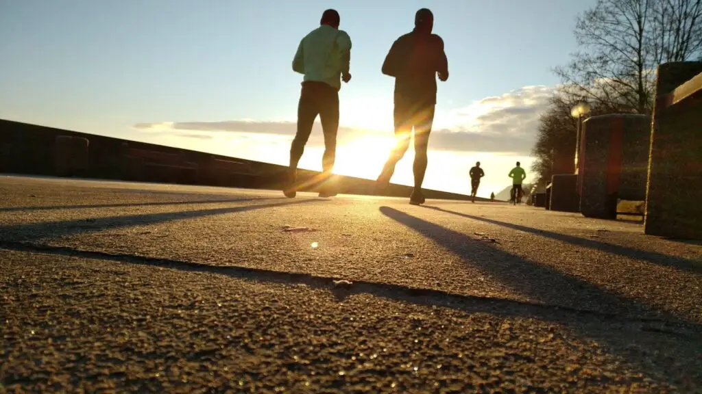 Two Guys Running